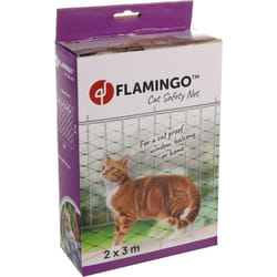 Flamingo - Filet de sécurité Sekura Noir 3 x 2 mètres pour chat