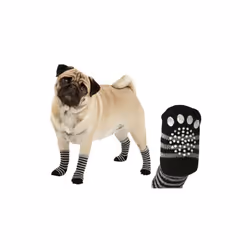 Chaussettes antidérapantes pour une prise en main sûre, notamment sur les surfaces lisses. Idéal pour une protection totale l ...