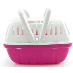Flamingo - Cage de transport Lizzie s 17 x 23 x h 16 cm pour rongeur