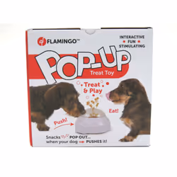 Jouet distributeur de friandises "sauteuse" pour chien popup ø 20 cm ( marche aussi pour les chats :) ) Ce jouet est amusant  ...
