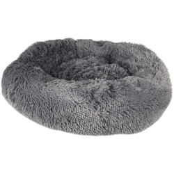 Flamingo - Coussin krems rond gris ø 50 cm anti stress pour chiens