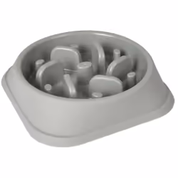 Gamelle anti-glouton. BOBO 1 contenance 500 ML. dimension: base carré 20.5 x 20.5 cm. hauteur 4.5 cm . ø 17 cm. Vous souhaite ...