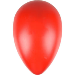 Flamingo - Oeuf rouge en plastique dure, l ø 16,5 cm x 25 cm de hauteur Jouet pour chien