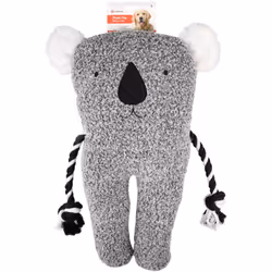 Peluche Koala BONNY . 62 cm . jouet pour chien. dimension : largeur 30 cm env, largeur avec les cordes ( bras) tendu 70 cm. l ...