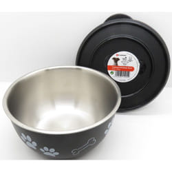 Ecuelle Kena avec couvercle ø15 cm 800 ml pour chien - Flamingo
