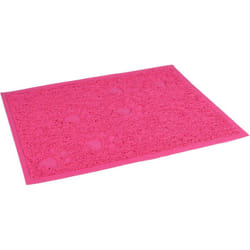 Flamingo - Tapis rose 30 x 40 cm pour bac à litière pour chat