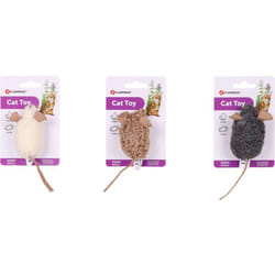Flamingo - 1 souris suava 15 cm jouet pour chat, couleur aléatoire.