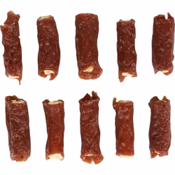 Friandises Hapki Cigare Canard & Riz 85 g pour chien Fabriqué à partir de viande de canard pure et de riz, sans sucre ajouté  ...
