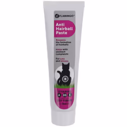 Pâte anti boule de poils, Tube de 100 g, pour chats avec cette pâte les poils avalés glissent ce qui empêche la formation de ...