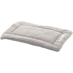 Coussin rectangle gris alisha, 40.5 x 25.5 x 2 cm, chien et chat Flamingo