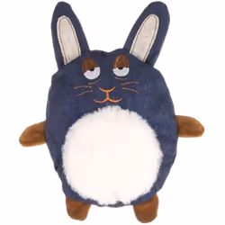 Peluche Jouet Renard Jeany bleu taille 22 x 27 cm pour chat avec catnip et tissu bruissant. taille 22 x 27 cm épaisseur 5cm J ...