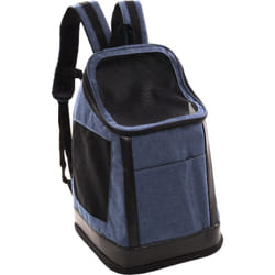 Flamingo - Sac à dos nestor bleu 35 x 30 x47 h pour chien max 7 kg