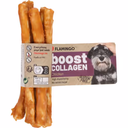 Friandises Boost Bâton avec poulet & Collagène 35 g Faites plaisir à votre chien avec notre Snack Boost Stick au poulet et co ...
