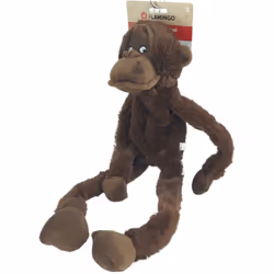 Jouet Singe Madina marron 57cm pour chien dimension largeur 14 cm longueur 57 cm épaisseur tête 12 cm convient pour les Chien ...