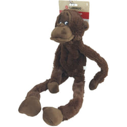 Jouet Singe Madina marron 57cm pour chien Flamingo
