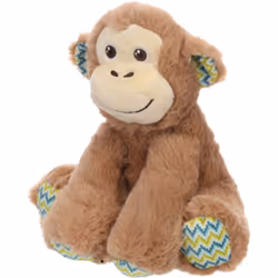 Jouet Drala Singe assis Brun H 21 cm pour chien Ce petit singe en peluche adorable est parfait pour ton ami à quatre pattes ! ...