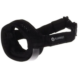 Muselière noir en nylon doux taille xxs pour chien Flamingo