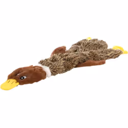 Jouet Canard inez brun 47 cm pour chien dimension largeur 19 cm longueur 47 cm épaisseur 3 cm convient pour les Chiens de tou ...