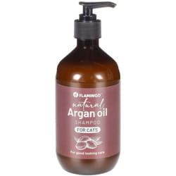 Shampoing Nature a l'huile d'argan 500 ml pour chat Flamingo