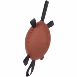 Jouet ballon Rugby marron foncé ø 13 cm x 21 cm pour chien Avec le ballon de rugby Towo, ton chien peut jouer sans fin, que c ...