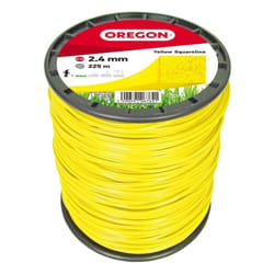 Oregon - Fil débroussailleuse Carré Nylon Jaune ø2.4mm/225m 69-415-Y