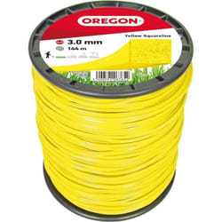 Oregon - Fil débroussailleuse Carré Nylon Jaune ø3.0mm/144m 69-421-Y