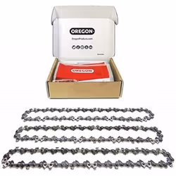 Chaînes de tronçonneuse - Oregon - Lot de 3 - 40 cm - 3/8 Low Profile - Faible Rebond