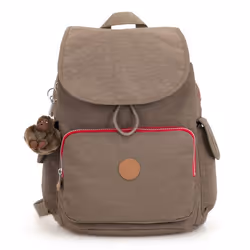 Sac à dos - Kipling - City Pack B - Beige - 100% polyamide - 37cm x 27cm x 17cm