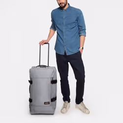 Eastpak Tranverz M Chariot Gris 78 L Polyester