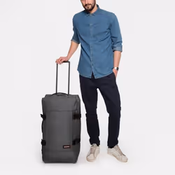 Eastpak Tranverz M Chariot Noir, Gris 78 L Polyester