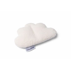 doomoo Bouillotte Snoogy - 2 en 1 Bouillotte bébé et Peluche - Soulage les coliques et facilite la digestion Cloudy White