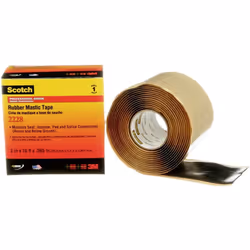 enquête noir (L x l) 3.1 m x 50 mm auto-soudable description Scotch ™ 2228 Noir, en caoutchouc éthylène-propylène (EPR) recou ...