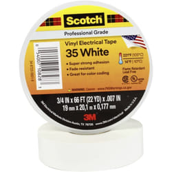 3M 35-WHITE-3/4 20,1 m PVC Blanc