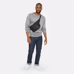 Eastpak EK68D008 sacs bananes Nylon Noir