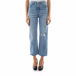 LEVIS 72693 0035 RIBCAGE STRAIGHT JEANS Femme DENIM LIGHT BLUE