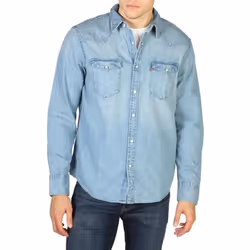 Levis Original Levi Chemise en jean Homme Bleu BARSTOW WESTERN