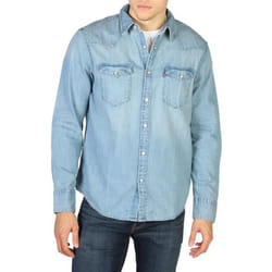 Levis Original Levi Chemise en jean Homme Bleu BARSTOW WESTERN