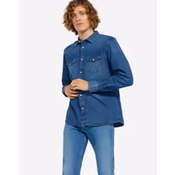 Chemise manches longues Wrangler icons 27mw