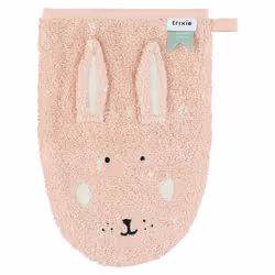 TRIXIE Mrs. Cat éponge de bain pour bébé Gants en éponge Rose