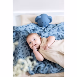TRIXIE Elephant lumière de nuit pour bébé Autonome Bleu - Vue supplémentaire 2