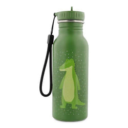 Gourde enfant - TRIXIE - Mr Alligator - 500 ml - Acier inoxydable - Bec facile à ouvrir