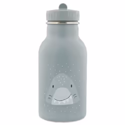 Gourde isotherme - TRIXIE BABY - Mr. Shark - 350 ml - Inox double paroi - Enfant mixte