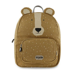 Sac à dos enfant - TRIXIE BABY - Mr. Bear - Beige - Coton - Hydrofuge