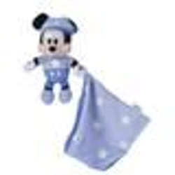 Peluche Disney Mickey Phosphorescente - 25 x 10 x 8 cm - Impression lumineuse - Bleu