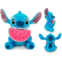 Peluche - DISNEY - Stitch - 25 cm - Design pastèque - 100% Originale - Pour tous âges