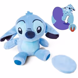 Doudou - SIMBA - Stitch - 12 cm - Magnétique - Peluche Douillette