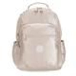 Sac à dos - Kipling - Basic Plus Seoul - Beige - Style Metallic Glow - Compatible A4