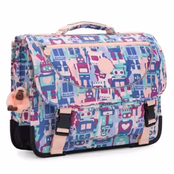 Cartable - KIPLING - Preppy - 41 CM - Robot Camo Pink - 3 Compartiments