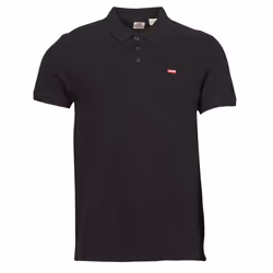 Polo coton Levis Noir