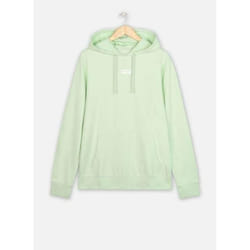 Sweat à capuche Wrangler Logo Green Spray